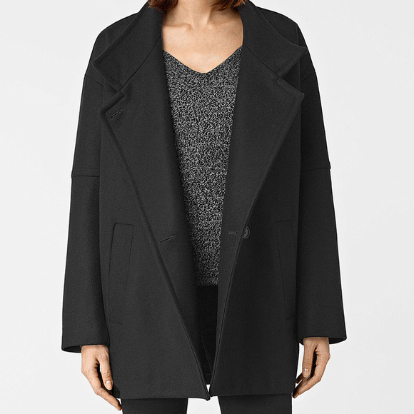 allsaints meade nesi coat